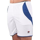 FILA Herren Tennis Short, White Multi, XS, AP02567167