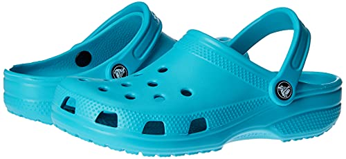 Crocs, Classic, Sandália, Adulto Unissex, Digital Aqua, 41