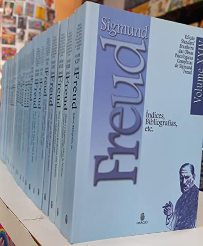 OBRAS PSICOLÓGICAS COMPLETAS - SIGMUND FREUD - 24 VOLS. - BROCHURA