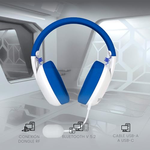 Casque sans fil Redragon Ire H848B avec Bluetooth et USB pour PC et console