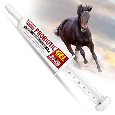 Jeffers IverPro 2 Pack Ivermectin Plus Probiotic Paste for Horses | 1.87% Ivermectin Dewormer Gel & Digestive Support Oral Gel | Broad-Spectrum Parasite Control | Safe for Foals, Mares & Stallions