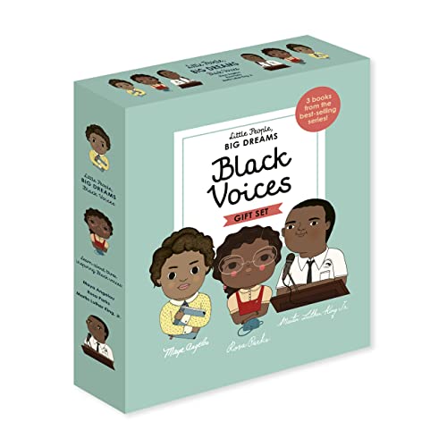 Image of Little People, BIG DREAMS: Black Voices: 3 books from the best-selling series! Maya Angelou - Rosa Parks - Martin Luther King Jr.