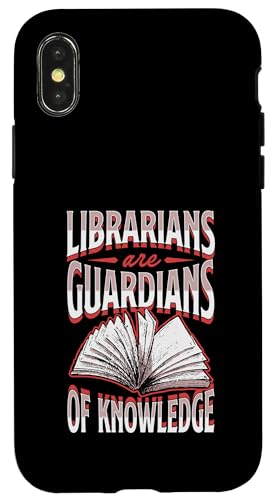 Librarians Are Guardians of Knowledge �C���X�s���[�V�������p �X�}�z�P�[�X iPhone X/XS �p