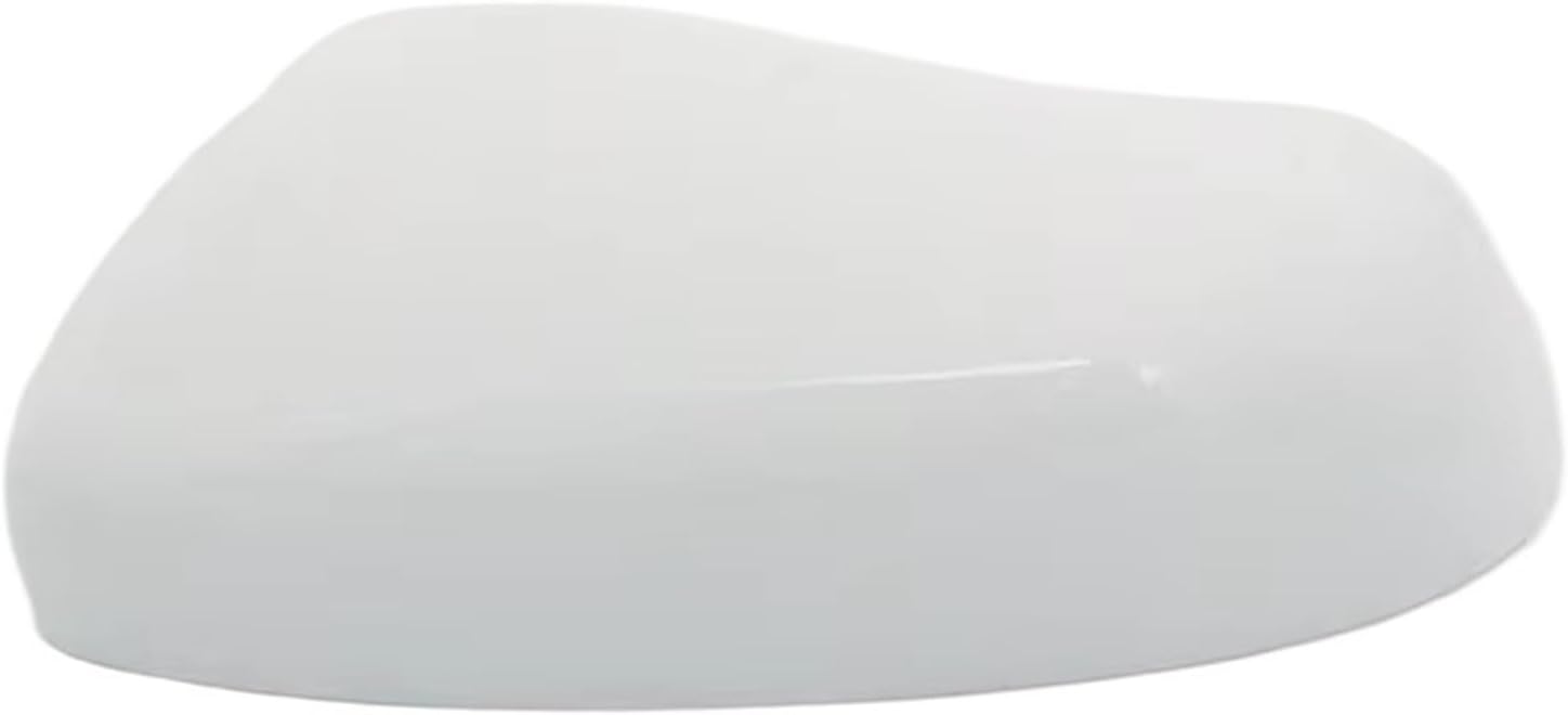 Rearview Wing Mirror Cover for Mg for Zs 2017-2020 Car Rearview Mirrors Cover Reverse Mirror Shell Case Housing (1pcs white left)