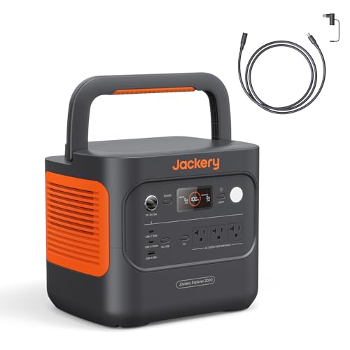 Jackery Explorer 2000 v2 Portable Power Station 2042Wh