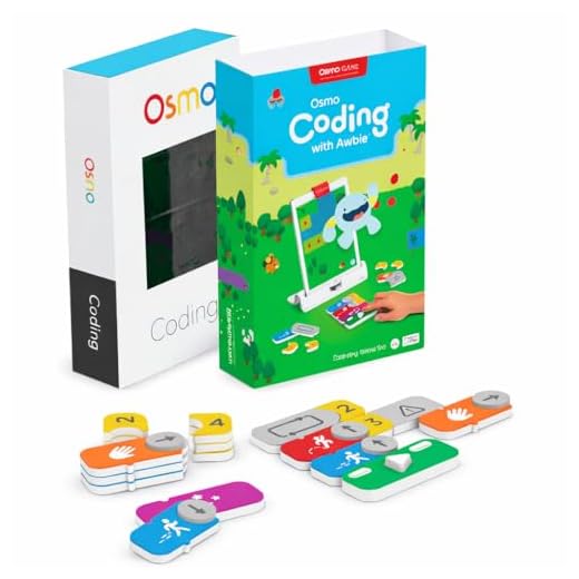 Osmo-Coding Family Bundle for iPad & Fire Tablet-3 Educational Learning Games-Ages 5-10+-Coding Jam, Awbie, Duo-STEM Toy Gifts,Kids-Ages 5 6 7 8 9 10(Osmo Base Required-Amazon Exclusive)