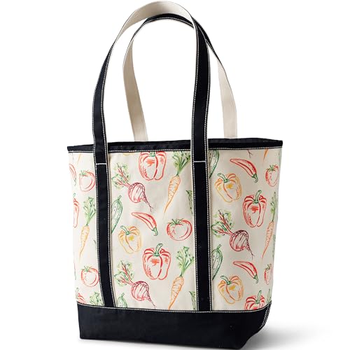 Image of Lands' End Open Top Canvas Tote Bag