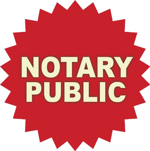 NotaryStyle Notary Public 4x4 Vinyl Sticker Decal