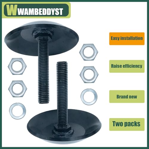 WWAMBEDDYST 2873423 Kit de sapatos antiderrapantes para limpeza de neve compatível com Polaris Range