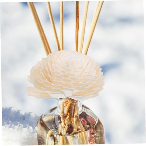 Diffuseur de parfum tête de fleur en coton et plante Abaodam