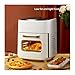 3.96gal Large Capacity Air Fryer, Smart Electric Oven, All-in-One, Smoke-Free for French Fries & More(White)