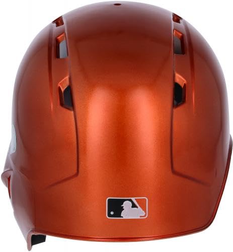 Mike Yastrzemski San Francisco Giants Autographed Alternate Chrome Mini Batting Helmet - Fanatics Exclusive - Autographed Mlb Helmets #TOP2