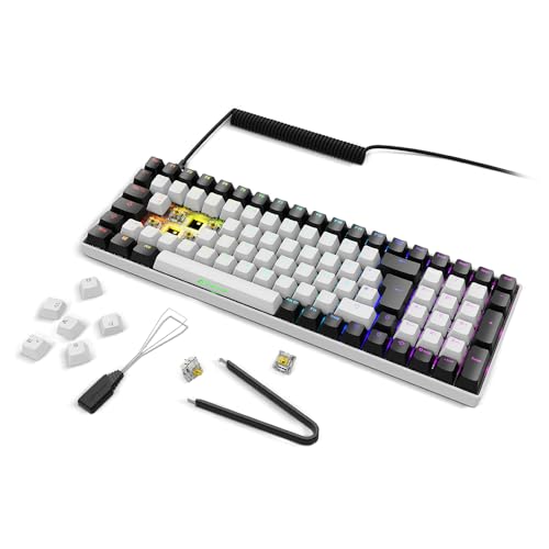 SGK50 S2 Bianco, RGB, Gateron Giallo - Tastiera gaming - Immagine 7