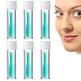 CFSVVD 6 Stück Kontaktlinsen Einsetzhilfe, Kontaktlinsen Hilfe zum Einsetzen, Silikon Kontaktlinse Einsetzer Harte und Weiche Kontaktlinsensauger mit Aufbewahrung Hülle für Kontaktlinsen