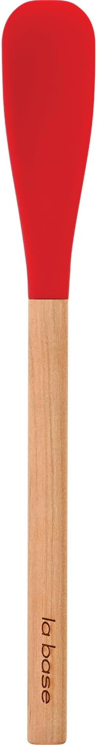 LB-122 La Base Silicone Spatula, Slim, Red, Culinary Research, Supervised by Yoko Arimoto Made in Japan