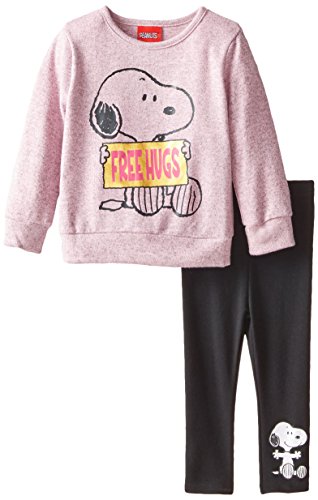 Peanuts Baby Girls' 2pc T-Shirt and Legging Set