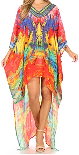 Sakkas P7 - HiLowKaftan Laisson Hi Low Caftan Dress Top