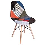 Ancho: 47 cm regalosMiguel - Sillas Comedor - Silla Tower Patchwork - Patchwork Colores