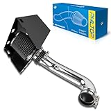 PHILTOP High Performance Aluminum Cold Air Intake System Kit with Filter for 2009-2015 R-a-m 1500 2500 3500 5.7L Increase Acceleration and Engine Growl, Horse Power and Torque