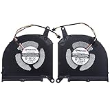 Replacement CPU+GPU Cooling Fan for Gigabyte Aero 15 OLED, AERO 17 HDR XA, RP75XA RP77XA, for Aorus 15G 17G YB XB WB KB SB YC XC YD XD KD, P/N: PLB07010S12HH (0.28 inch Thick)