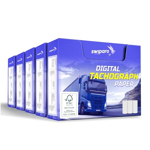 Papier pour tachygraphes de camion lors de vos trajets quotidiens