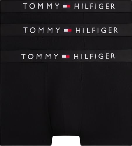 Tommy Hilfiger 3p Rib Trunk Um0um03884 Baúl, Yellow (Black/Black/Black), L para Hombre