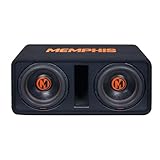 Memphis Mojo Pro MJPE12D1 Dual 12' 1-Ohm Loaded Subwoofer Enclosure