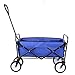 HOMFA Carro Plegable de Mano Carro transporte para jardín Carro para playa...