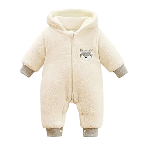 Barboteuse de neige bébé 6-9 mois avec manteau veste à capuche