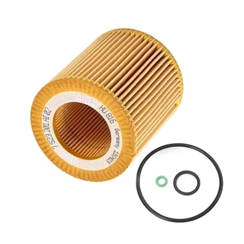 1/6/10PCS 車用エンジンオイルフィルター 11427953129 互換 BMW、E60 E70 E90 F30 F34 F02 F10 F15 F20 F25 325i 330 528 730 X1 X3 X5 X6 N52~N55(10 PCS)