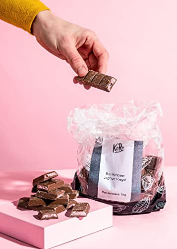 KoRo - Biologische gebroken chocolade met frambozenyoghurt | 1 kg - Image 7