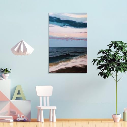 Tableau 3D ocean POLIUAWS cadre de qualite pour salon chic