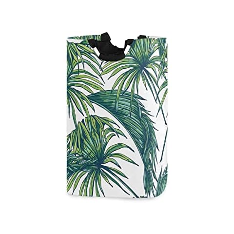 ALAZA Large Vintage Tropical Laundry Basket Cover
