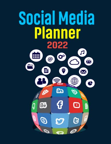 Social Media Planner 2022: Plan And Organize Your Weekly Socials Medias Calendar Organizer for influencers Notebook To Write In Content 52 Weeks, ( Pinterest Instagram youtube TikTok And Facebook ) image 2