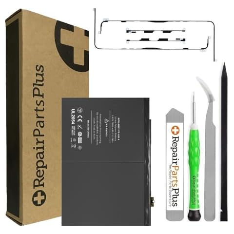 Repair Parts Plus for iPad Air 4 (4th Gen) | Air 5th Gen | iPad 10th Gen Battery Replacement A2288 Premium Kit (10.9", A2316 A2324 A2325 A2072 A2588 A2589 A2591 A2696 A2757 A2777) + Tools, Adhesive Cover