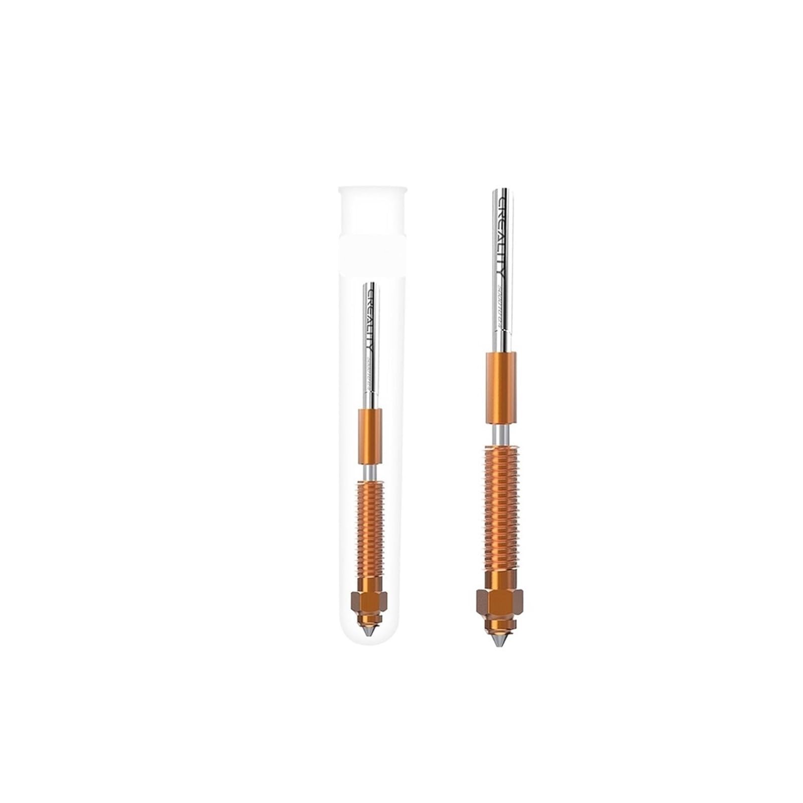 Kit de boquillas de intercambio rápido K2P de aleación de cobre y acero endurecido for impresora 3D Hi/K2 Plus(K2P Nozzle-0.4mm)