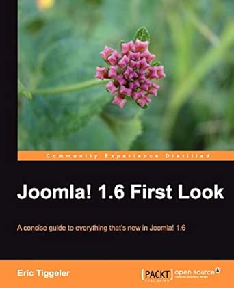 Joomla! 1.6 First Look book cover