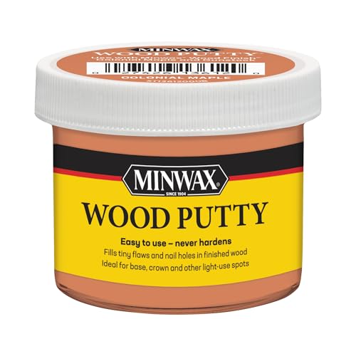 Minwax Wood Putty, Colonial Maple , 3.75 oz.