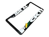 JDM AS FCK License Plate Frame | Funny Racing Turbo Car Truck SUV JDM Tag Holder Japan Great Gift for Car Enthusiast