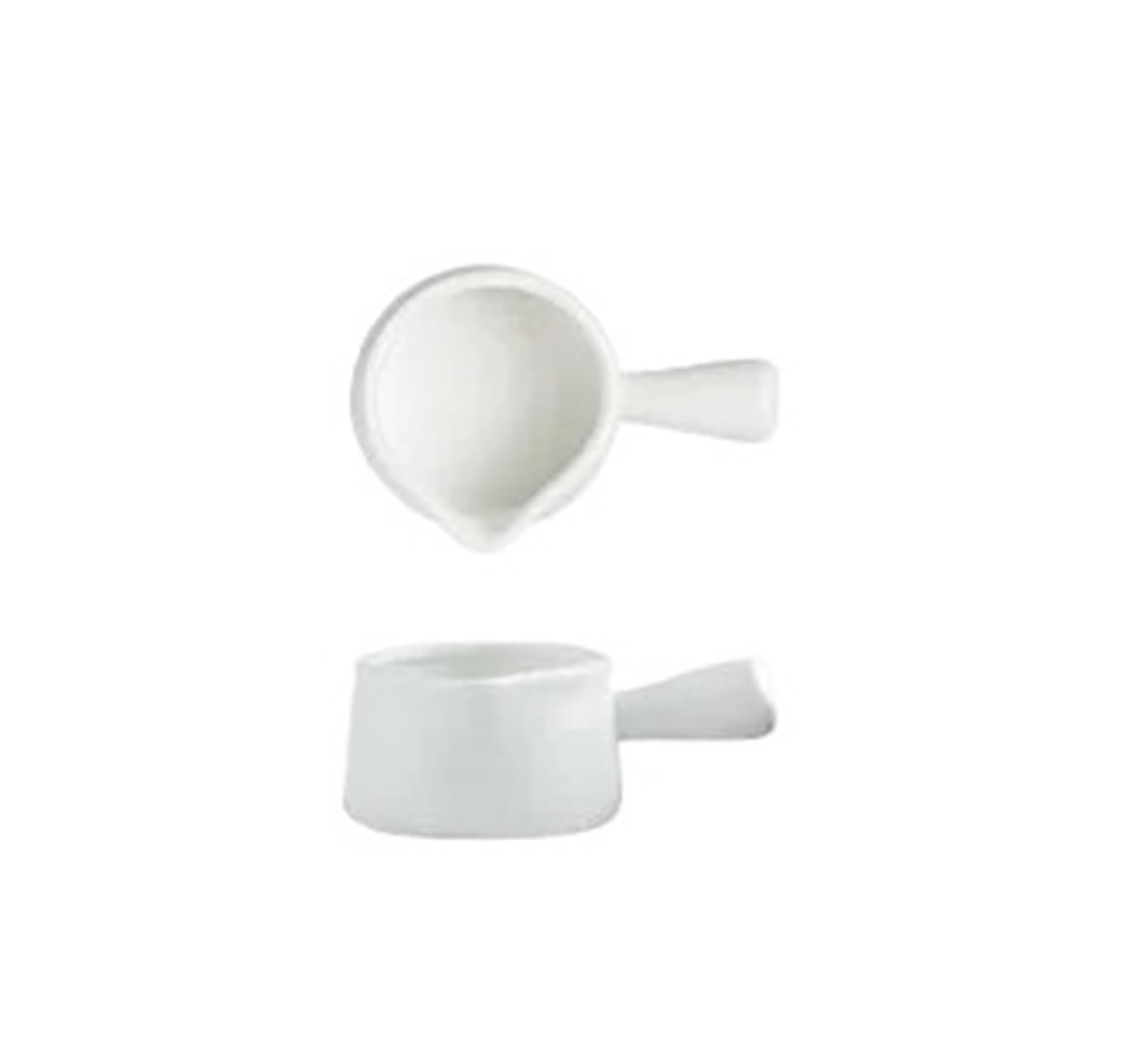 Milchkännchen, Soßenschüssel, Wasserbecher, Kaffeesahne, Zucker, Soße (2 Stück, 80 ml), multifunktionale Keramik-Gewürzschale, Essig