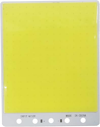 ZeZhen - Bombillas LED de 50 W 4331 x 5512in chip abatible COB 5000 lúmenes forma cuadrada cuentas LED COB módulo lámpara CC de 12 V foco de fuente disponible en Yaxa Guatemala