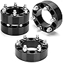 dynofit 6x5.5 to 6x139.7mm Forged 2inch Wheel Spacers Adapters for 1999-2021 Silverado 1500 Sierra 1500 Yukon 2019-2021 Ram 1500 | Set of 4 Compatible with Chevrolet GMC Cadillac Ram 14x1.5 Studs