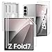 Vizvera for Samsung Galaxy Z Fold 7 Screen Protector, 2 Pcs Inner Soft EPU Film, 2 Pcs Front Display Tempered Glass with Easy Installation Tool, HD Anti Scratch Phone Case Friendly for Z Fold 7,Clear