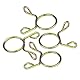 Ezitruz 50 Stück Federschlauchschelle, Kraftstoffleitung Klemme, Federbandschellen Benzinschlauch Schellen, Schlauchschellen 6mm, Schlauchklemme für Auto Motorrad Roller ATV