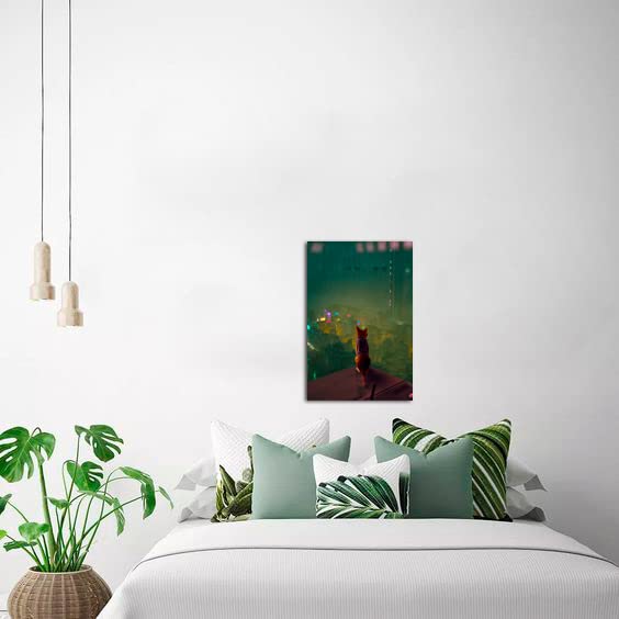 Miniatura 4 de Video game cat poster, Adventure game posters, Canvas prints, Room wall decor for bedroom, Living room decor aesthetic