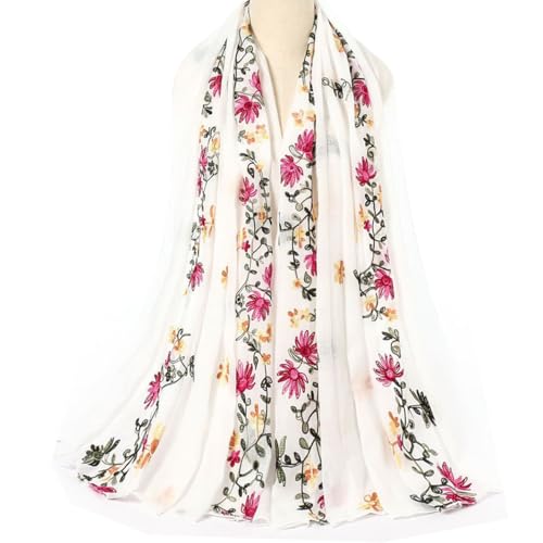 Floral Print Shawl Fashion Shawls Flower Printed Scarves Long Large Boho Scarf for Women2