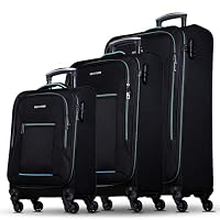 NOWI – NOWI Sevilla Kofferset 3-teilig – Weichschalen Trolley Set (