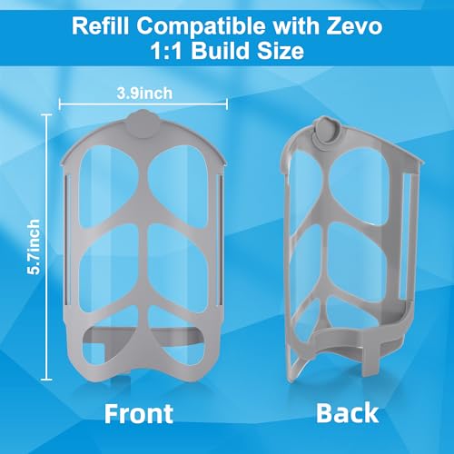 Kompoll Pacote com 11 cartuchos de refil compatíveis com ZEVO Plug-in Light M364 e Max