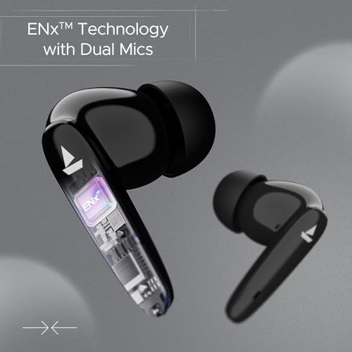 Image of boAt Airdopes 161 Pro in Ear Earbuds(Sleek Black)