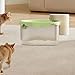 IEUDNS Cat Water Pet Watering Bowl Low Noise Accessories Travel Supply 2.5L with Multi Layer for Indoor Cats Kitten, Green